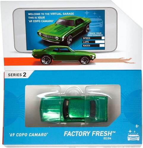 Hot Wheels 2020 - '69 Copo Camaro (Green) Hot Wheels id Series 2