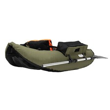 Inflatable Float Tube Fishing Belly Boat with Fish Ruler Pump Adjustable Straps