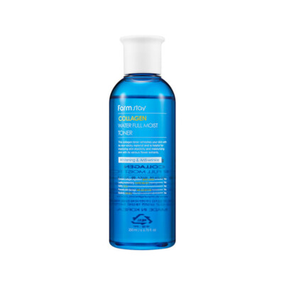 [FARM STAY] Collagen Water Full Moist Toner - 200ml / Free Gift