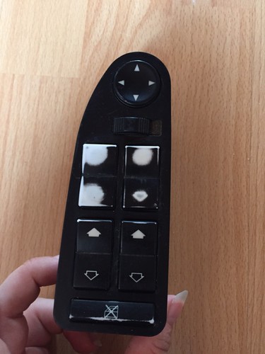 BMW E39 Schalter Fensterheber Schalterblock vorne 8368987  EFH 4 fach