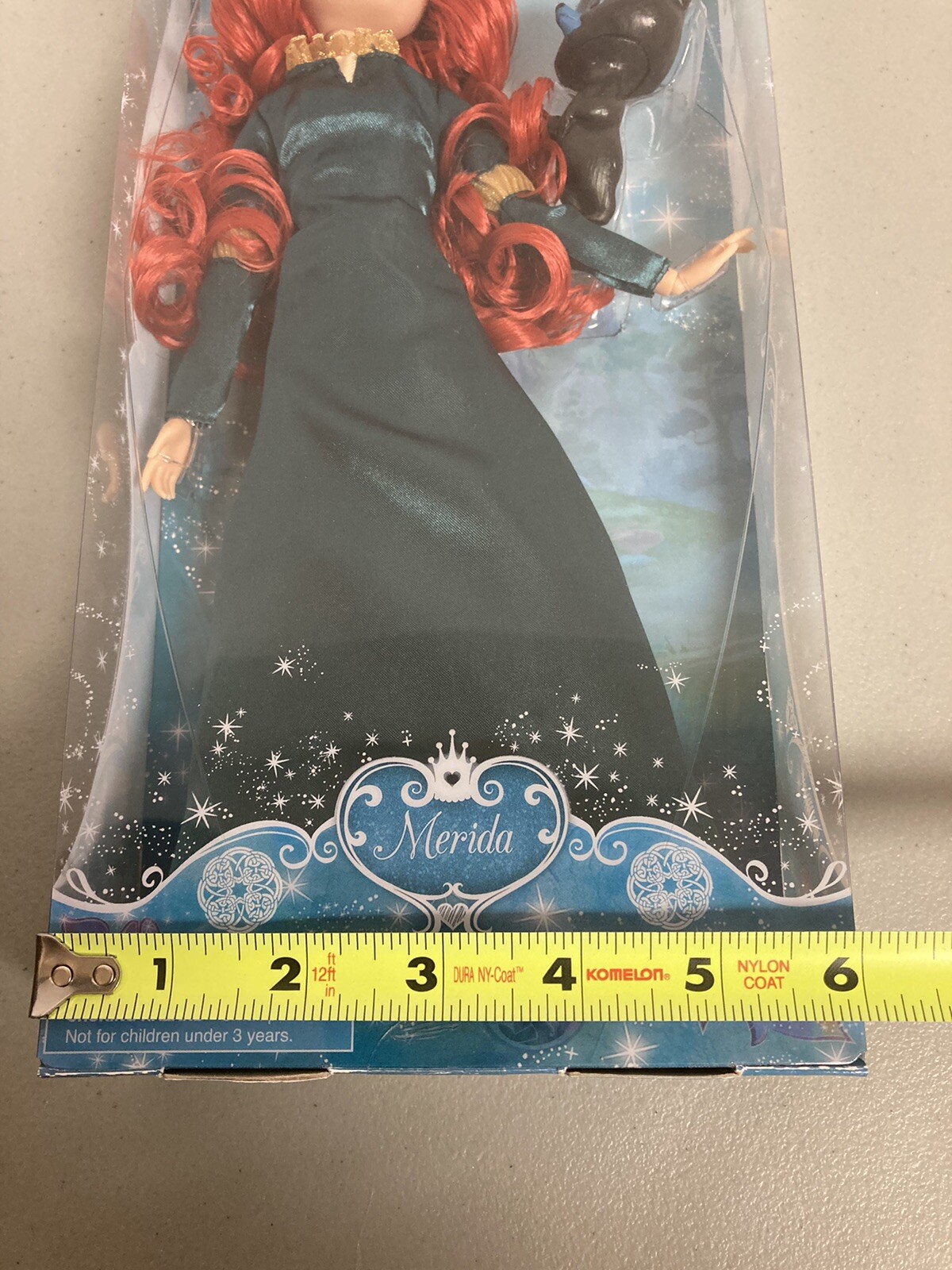 Disney Princess Merida Classic Doll includes Bear Cub Figurine - NEW