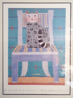 Laura Fiume ~ Signed Print ~ Il Compleanno di Licia / Licia's