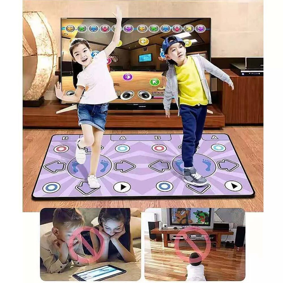 Dance Mat TV And Computer DualUser Electronic Music Dance Mat Kids