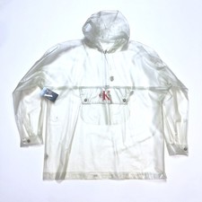 calvin klein anorak rain jacket