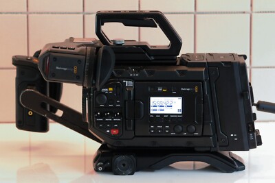 Black Magic Ursa Mini Pro 4.6K G1 EF Cinema Camera, Shoulder Kit Bundle & Extras