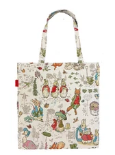 Peter Rabbit Foldable Reusable Shopping Tote Shoulder Bag Flat Bag