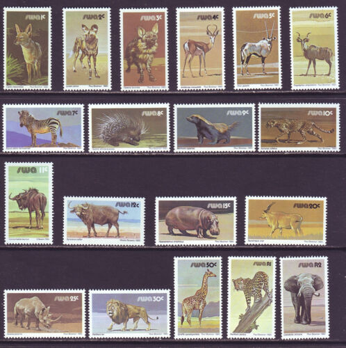 South West Africa 1980 SC 448-463 MNH Set Wildlife - Picture 1 of 2