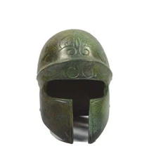 Athenian Bronze mini Helmet - Museum replica - Ancient Greece - Handmade