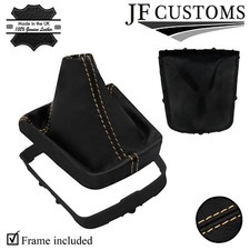 SAHNE NAHT ITALIENER LEDER SCHALTSACK DECKEL + RAHMEN F?R OPEL ANTARA 11-15