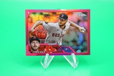 2023 Topps Chrome Base Magenta Refractor /399 #131 Chris Sale GS1