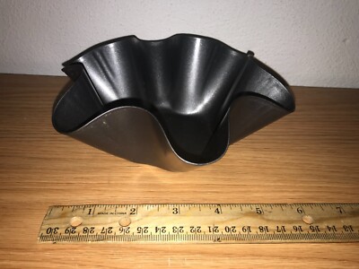 1 TORTILLA/TACO BAKE PAN SHELL BOWL, 6.75'' X 2.5'' DEEP, NONSTICK, CLEAN!