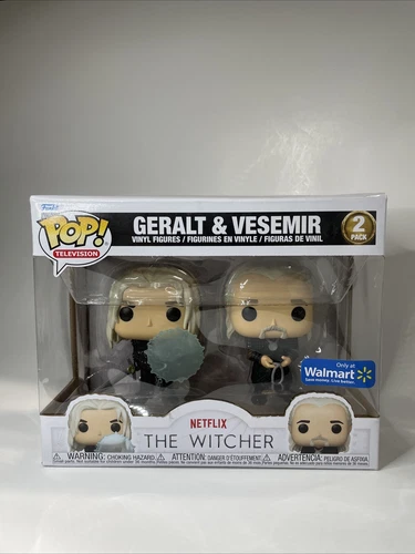 Funko Pop! Vinyl: The Witcher - Geralt & Vesemir 2 Pack