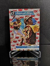 #'d/50 💥 DAVE WINFIELD SSP 2023 Panini Donruss America Diamond Kings No. 30 HOF