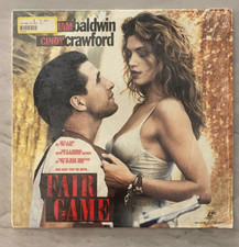 Fair Game Laserdisc Widescreen LD William Baldwin Cindy Crawford