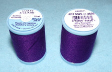 Coats and Clark Quilting Piecing Thread, 250 yds Purple 3690
