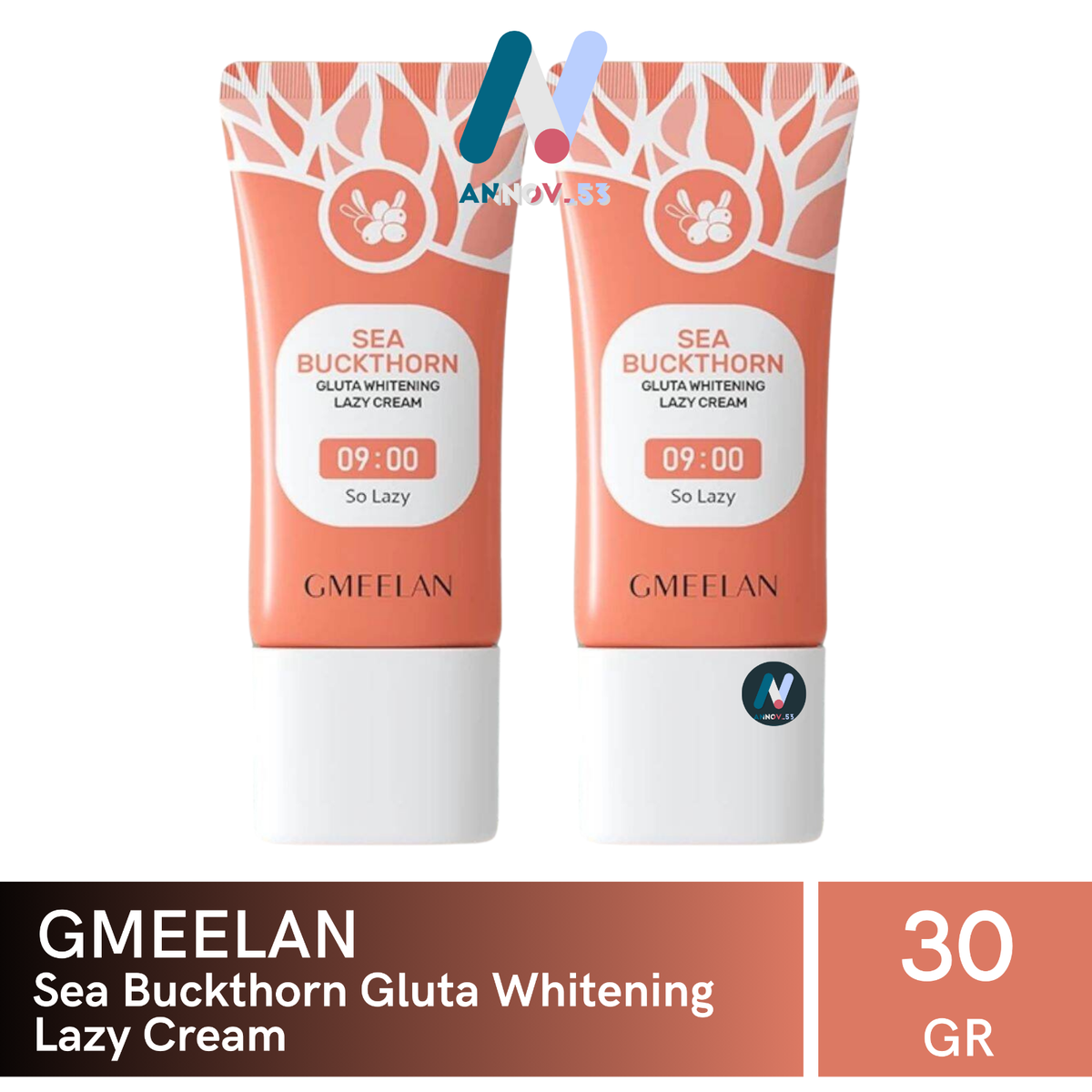 glutathione lazy cream GMEELAN Gluta Whitening Glow Moist Nourish Barrier Antioxidant 2X 30g Under the Skin Glutathione Booster | LADRU SIZE:32oz.