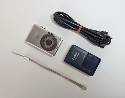 Canon Digital IXUS 50 - Silver - 5.0 MP 