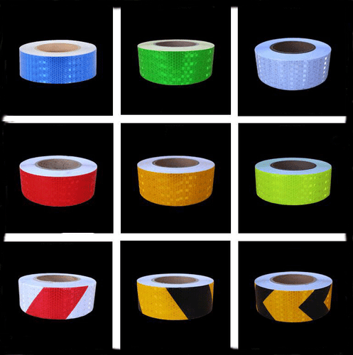 Wid:5-20cm Safety Warning Hi Vis Viz Reflective Sticker Vinyl Self-Adhesive Tape - Picture 1 of 27