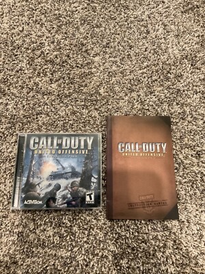 Call of Duty United Offensive Expansion Pack PC Game 2 Disc Set