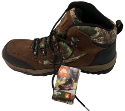 Ozark Trail Men's Size 12 Brush Ankle-High Waterproof Camo Mid Hiking Boots 