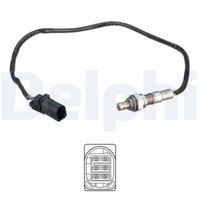 Delphi ES21219-12B1 Lambdasonde FüR Abarth Alfa Romeo Passend FüR Fiat Jeep