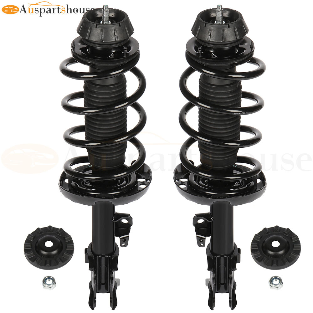 For Kia Soul 20102013 2.0L 1.6L Pair Front Struts Shocks Coil Spring