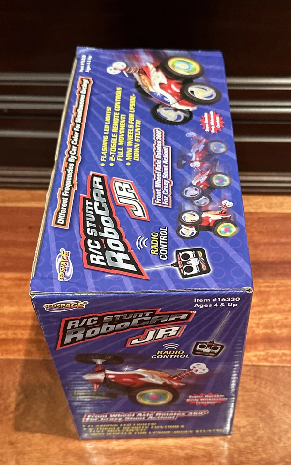 R/C Stunt Radio Control RoboCar Jr By GeoSpace Red - Image 3 of 4