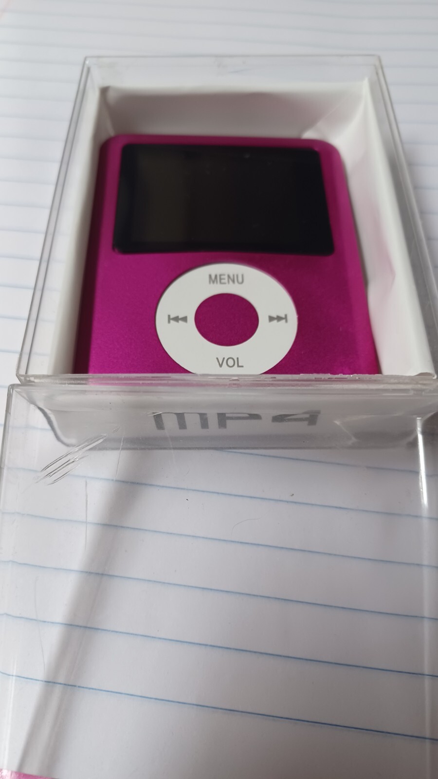 mp4 new bright pink multimedia player