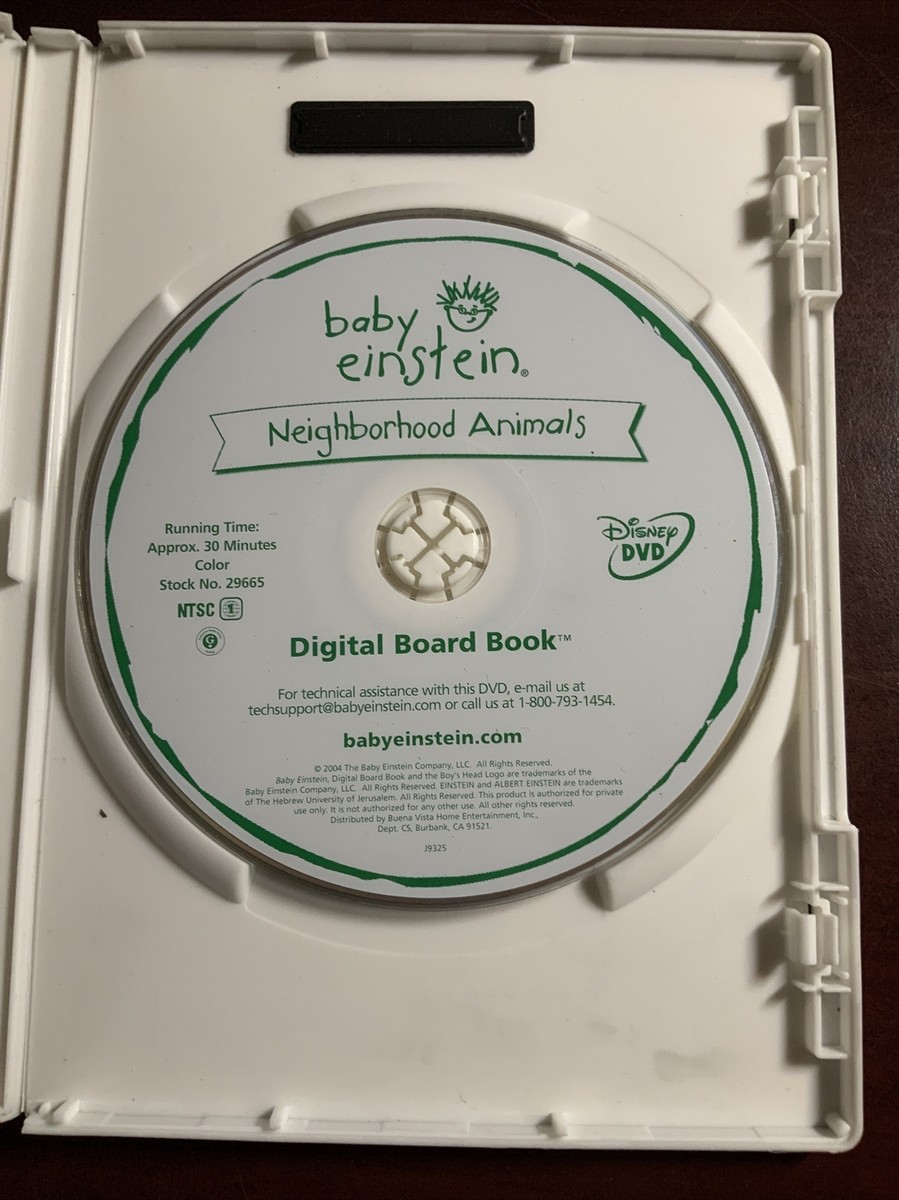 Baby Einstein: Neighborhood Animals (DVD, 2002) 786936212877| eBay