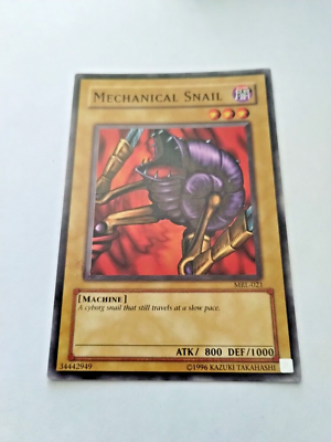 Yu-Gi-Oh! TCG Mechanical Snail Magic Ruler MRL-021 Unlimited