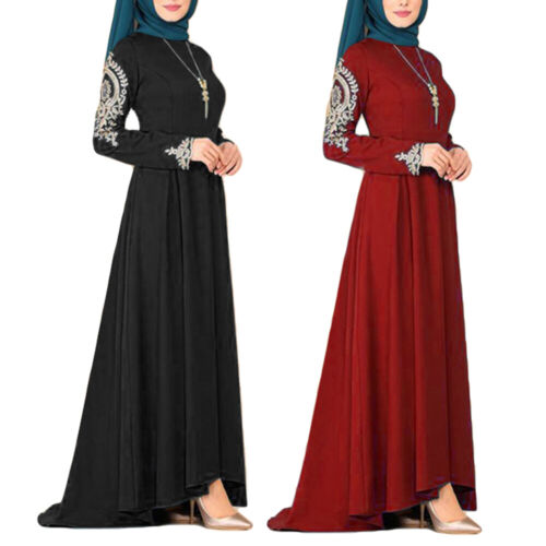 Islamic Women Abaya Kaftan Jilbab Party Gown Dubai Muslim Long Maxi Arab Dress eBay image picture picture