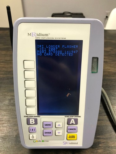 IRadimed MRidium 3855 telecomando wireless display/caricabatterie - sistema di infusione MRI - Foto 3 di 8