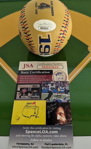 Duke Snider Signed autograph Brooklyn Dodgers Baseball JSA HOF - Picture 7 of 10