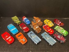 DISNEY PIXAR CARS LOT OF 15 DIECAST-RUSTELE-SNOT ROD-OTHERS CONDITION VARIES