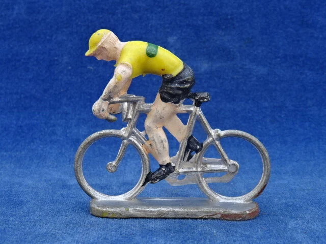Figurine Cycliste TARTEMPION Grand Modèle - Métal/Plastique - Circa 1940 - France