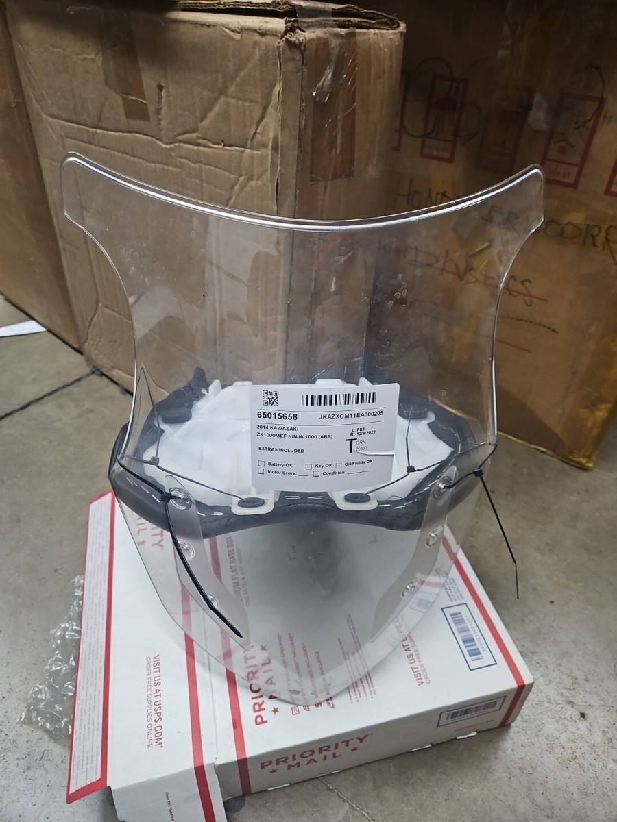 KAWASAKI ZX10R FRONT SEAT WITH BONUS WINDSHIELD 53066-0820-MA | eBay