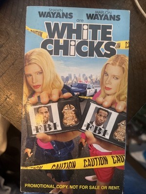 Factory Sealed NIB White Chicks Promotional Copy (VHS, 2004) Wayans  