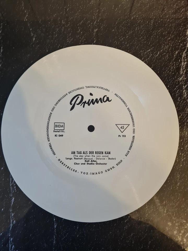 4 x Flexi Discs - Vinyl - Werbesingels 50er Jahre - Bild 3 von 4