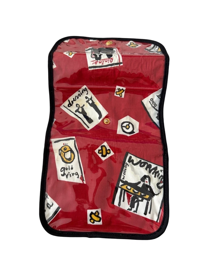 Bolsa de cosméticos de maquillaje de viaje vintage PALOMA PICASSO Foto 2 de 4