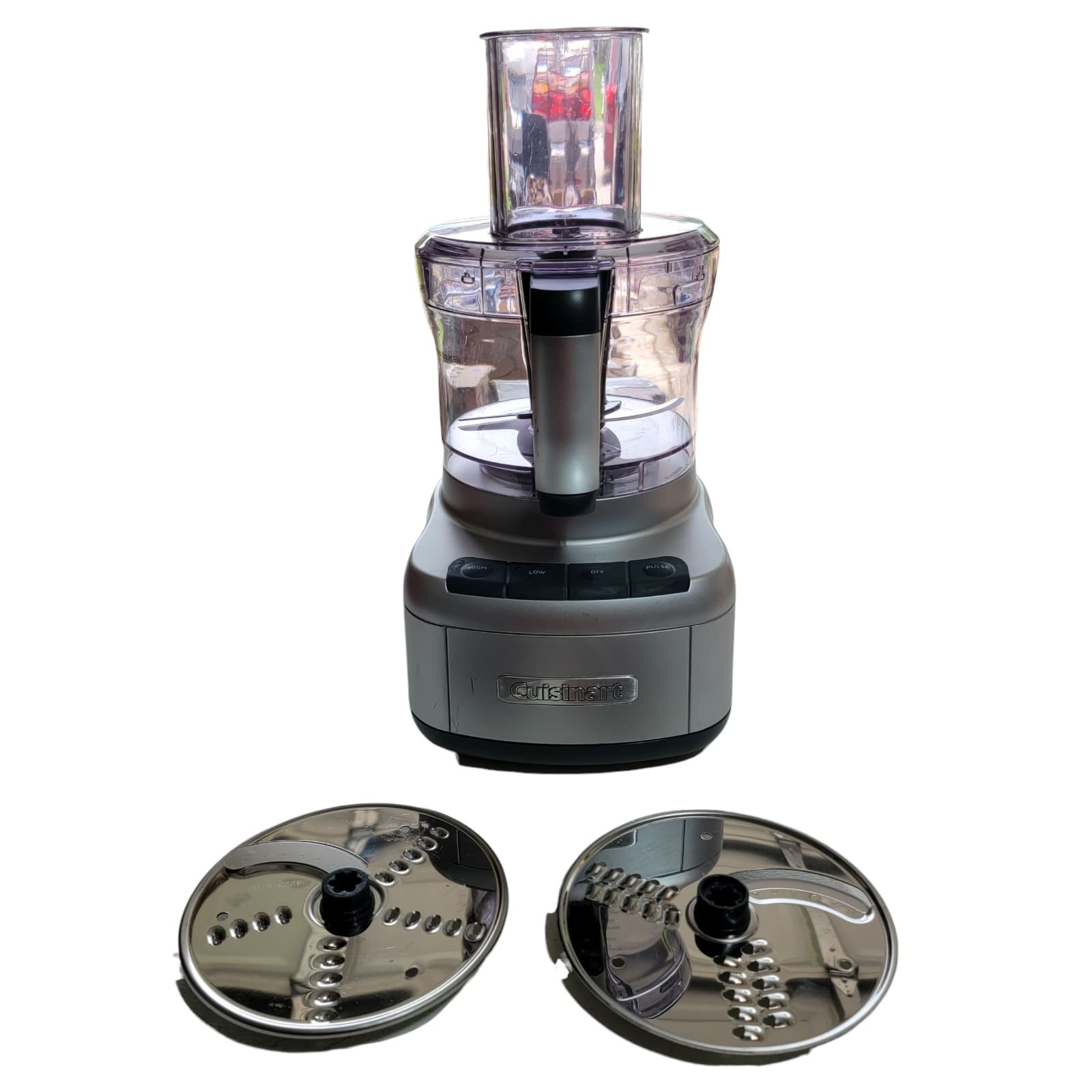 Cuisinart 8 Cup Food Processor, 350-Watt Motor, Gunmetal, FP-8GMP1 (RENEWED)