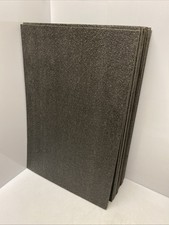 Polyethylene Foam Shipping Packaging 10 Pack 35"x24"x3/4" Charcoal Black
