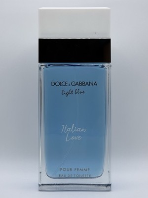 Dolce & Gabbana Light Blue ITALIAN LOVE Tester 100ml EDT Unboxed Discontinued