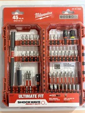 Milwaukee Shockwave Ultimate Fit Impact Bit Set 45 Piece 48-32-4023