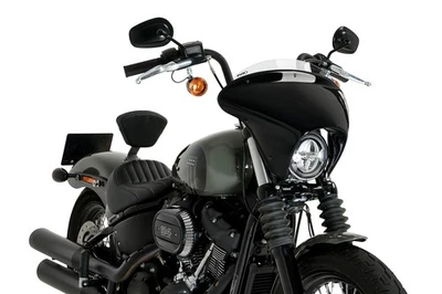 Puig Batwing SML Sport pour Harley davidson SOFTAIL STREET BOB FXBB Transparent - Photo 1/2