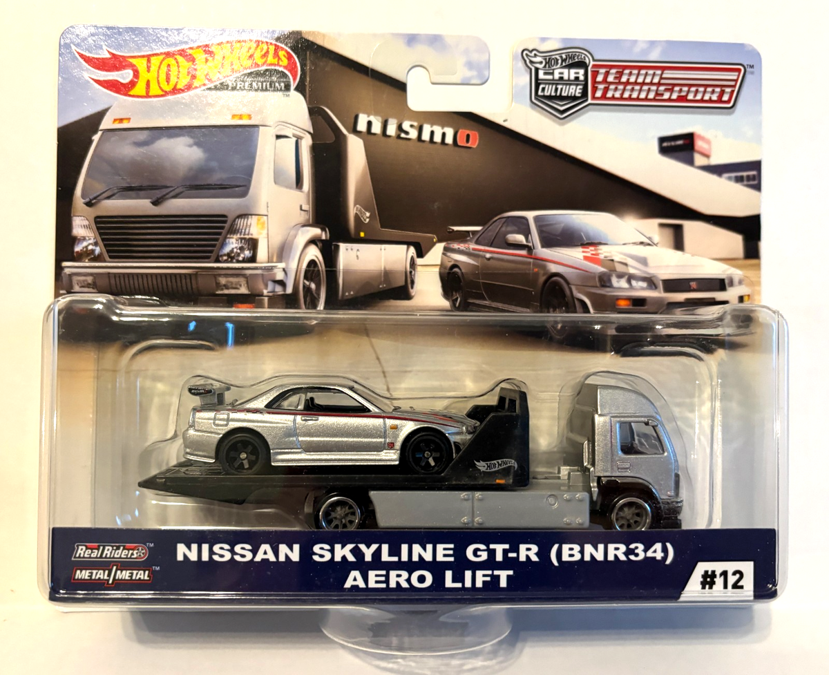 未開封 SKYLINE GT-R (BNR34) AERO LIFT NISMO Hot Wheels Aero Lift Vehicle FYT10 for sale online | eBay