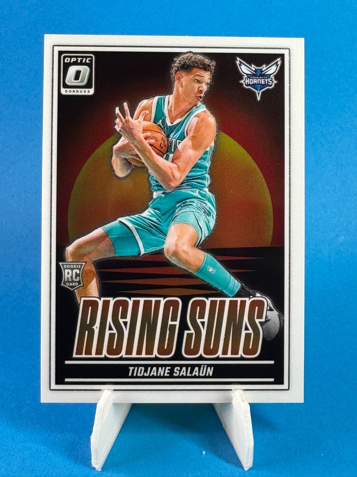 2024-25 Donruss Optic Basketball Rising Suns Tidjane Salaun Rookie Card