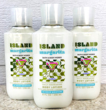 3 Bath Body Works ISLAND MARGARITA Body Lotions 8oz LOT/SET of 3