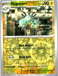 Magneton 082/165 Reverse Holo Uncommon SV: Scarlet & Violet 151