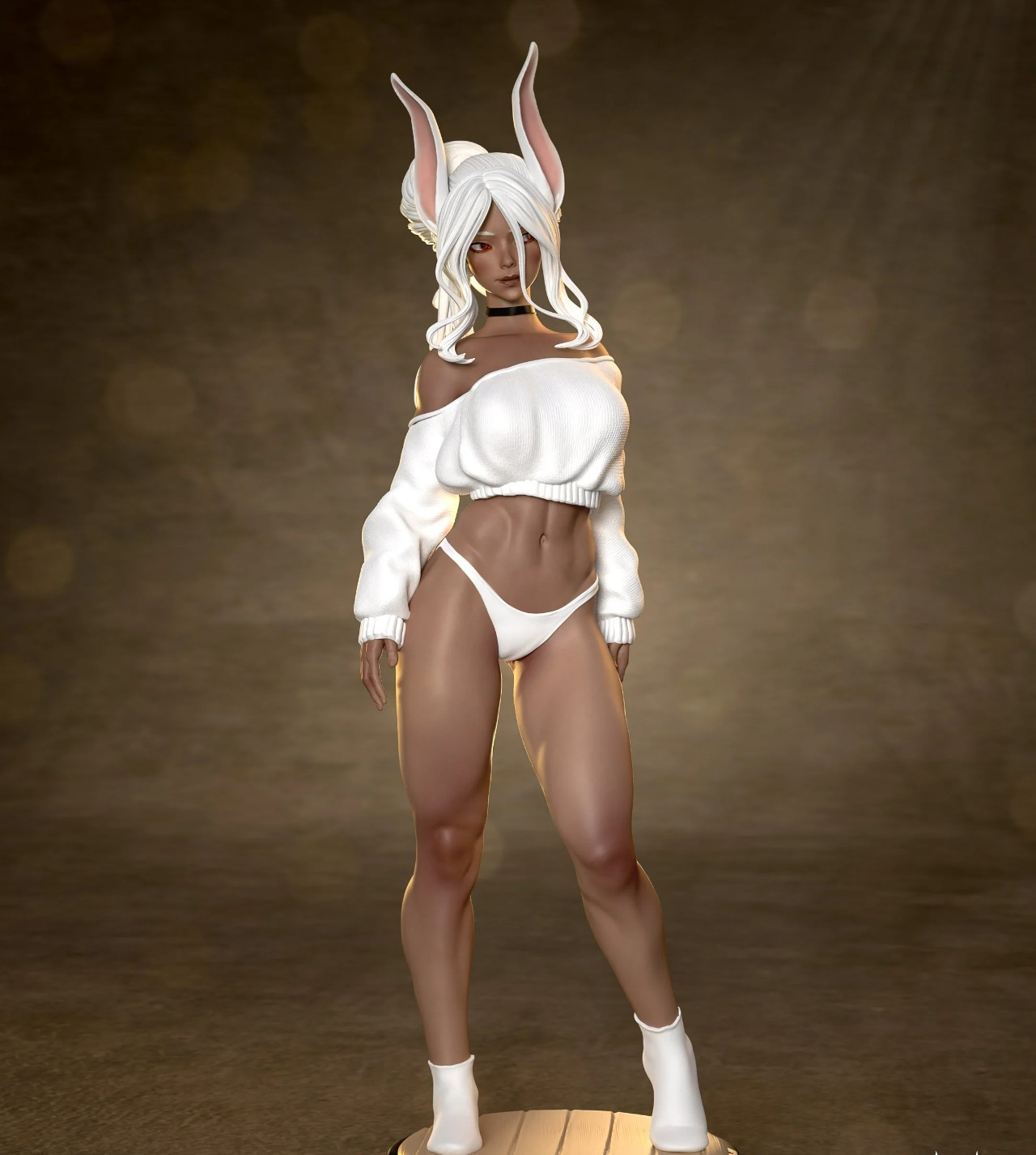Mirko Bunny Hero Resin Figure Kit 1/12 Scale | 12K Unpainted Model | My Hero