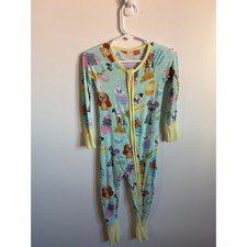 Little Sleepies Disney Peekaboo Pets Bamboo Zippy 12-18 Months